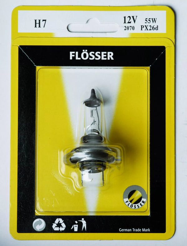 Flosser -polttimo H7 12V 55W PX26D 10PK 207010PK