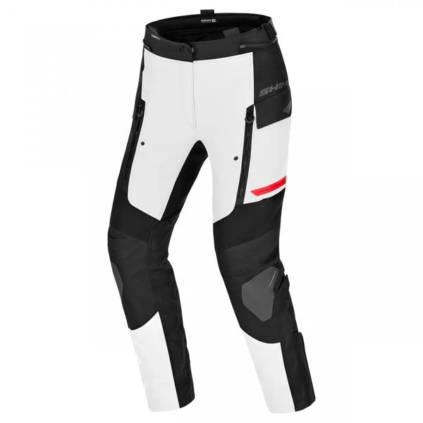 Shima Ladies Textile Mc-Pants Dune Grey /Punainen /Sininen