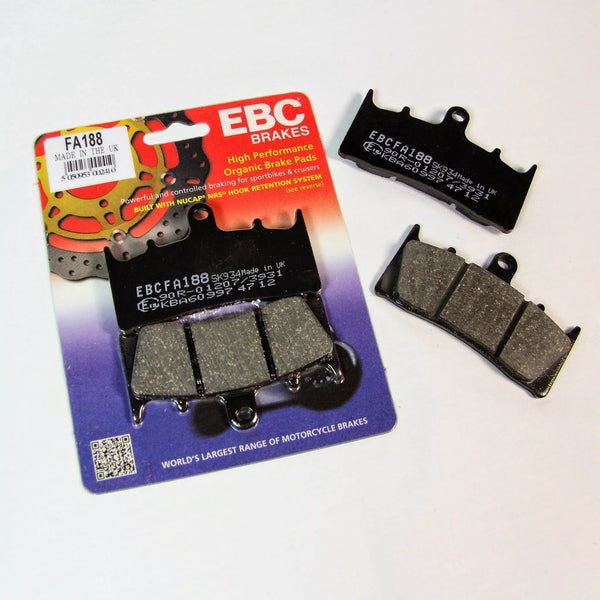 EBC BRAKE PAD FA looks organic FA654