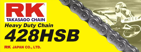 RK Chain RK428HSB 124C 428HSB-124-CL