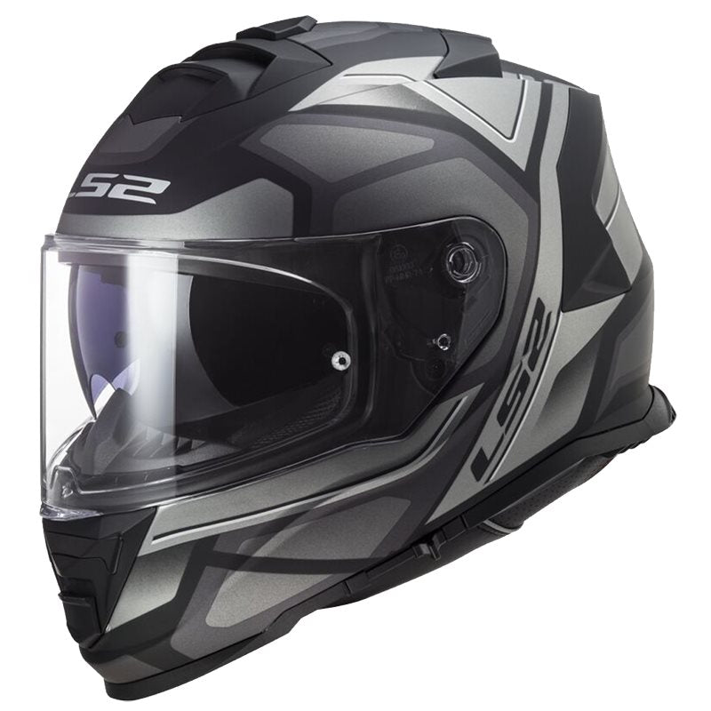 LS2 Integral MC Helmet Storm II Faster Gray