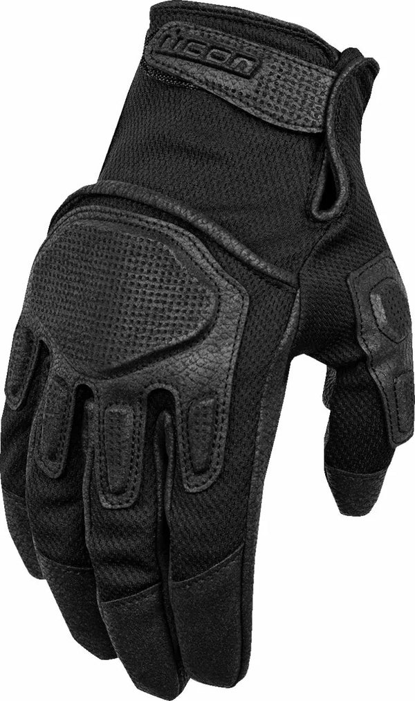 Icon Glove Punchup CE BK 2X 3301-4592