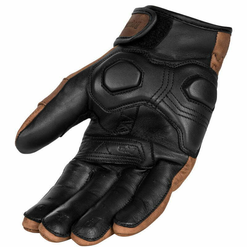 Broger Dam MC Gloves California Vintage Brown