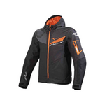 Macna Softshell MC jacket imbuz black /orange