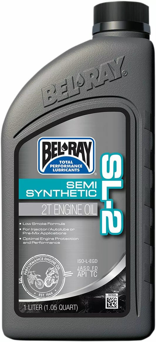 Bel-Ray Oil SL-2 Semi-Syns 2T 1L 99460-B1LW