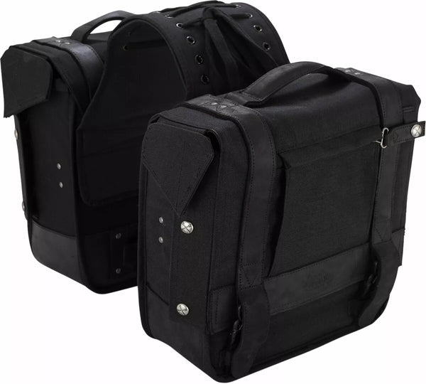 Burly Brand Saddlebag -heitto BLK B15-1002B