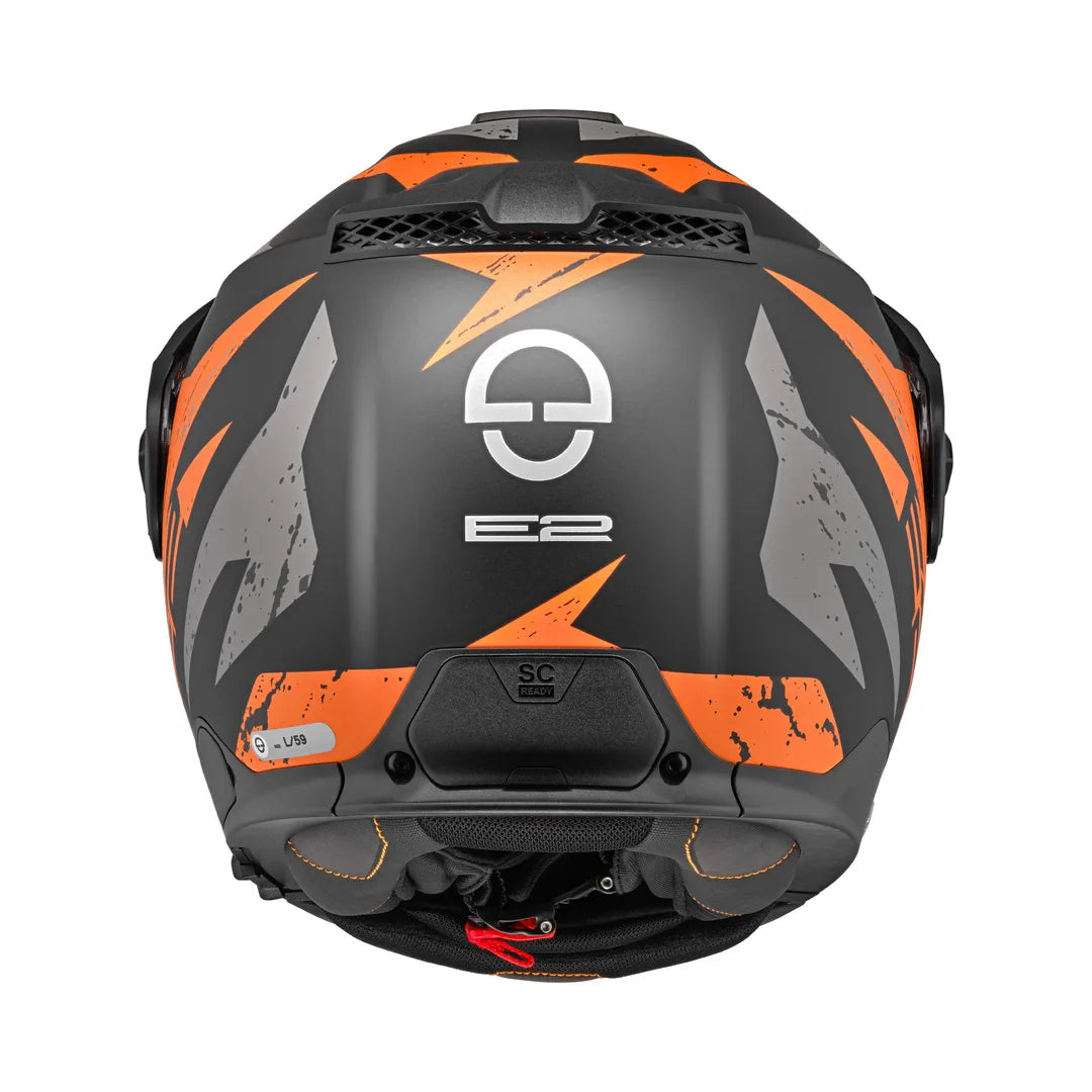 Schuberth Avoable MC -kypärä E2 Explorer Orange