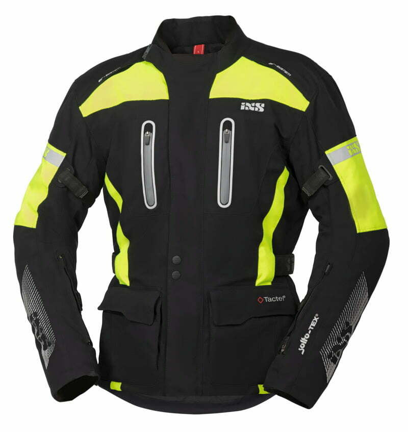 IXS Textile MC -takki Pacora St Black /Flenfluenssa