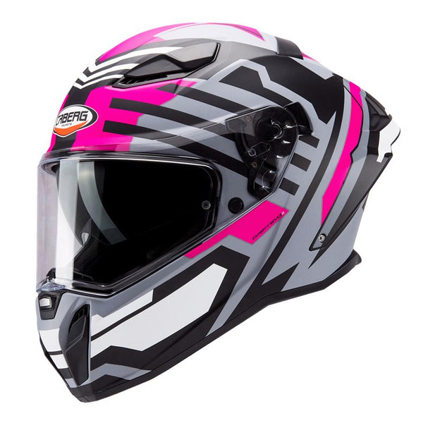 Caberg Integral MC Helmet Operation EVO II Horizon Matt Gray /Black /Pink