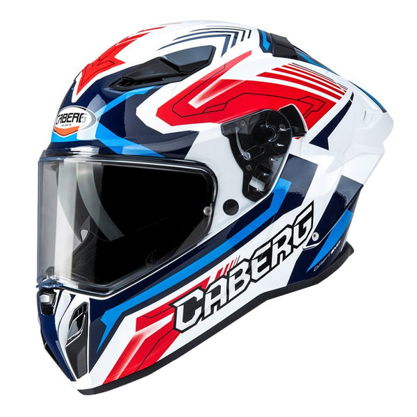 Caberg Integral MC Helmet Operation Evo II Jarama White /Red /Blue