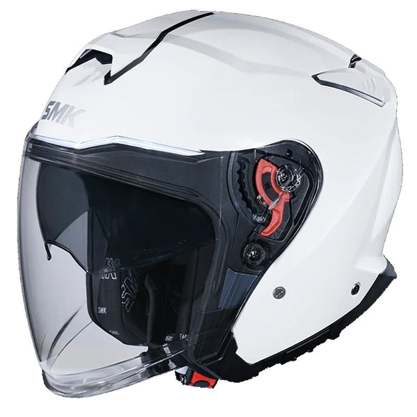 Helmet smk gtj white