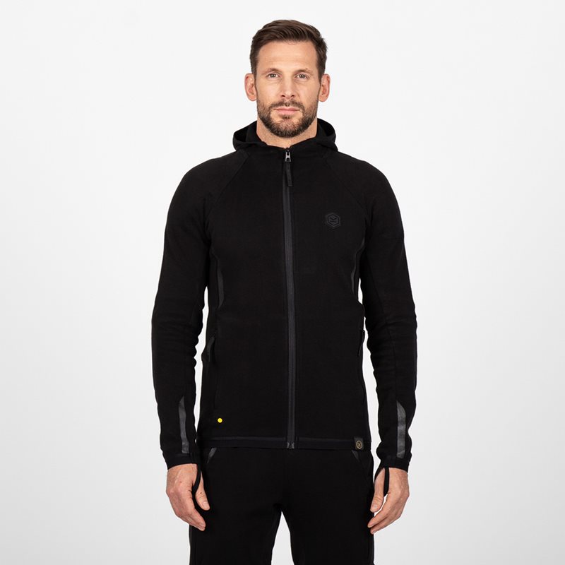 Hood sweater knox shield men's black