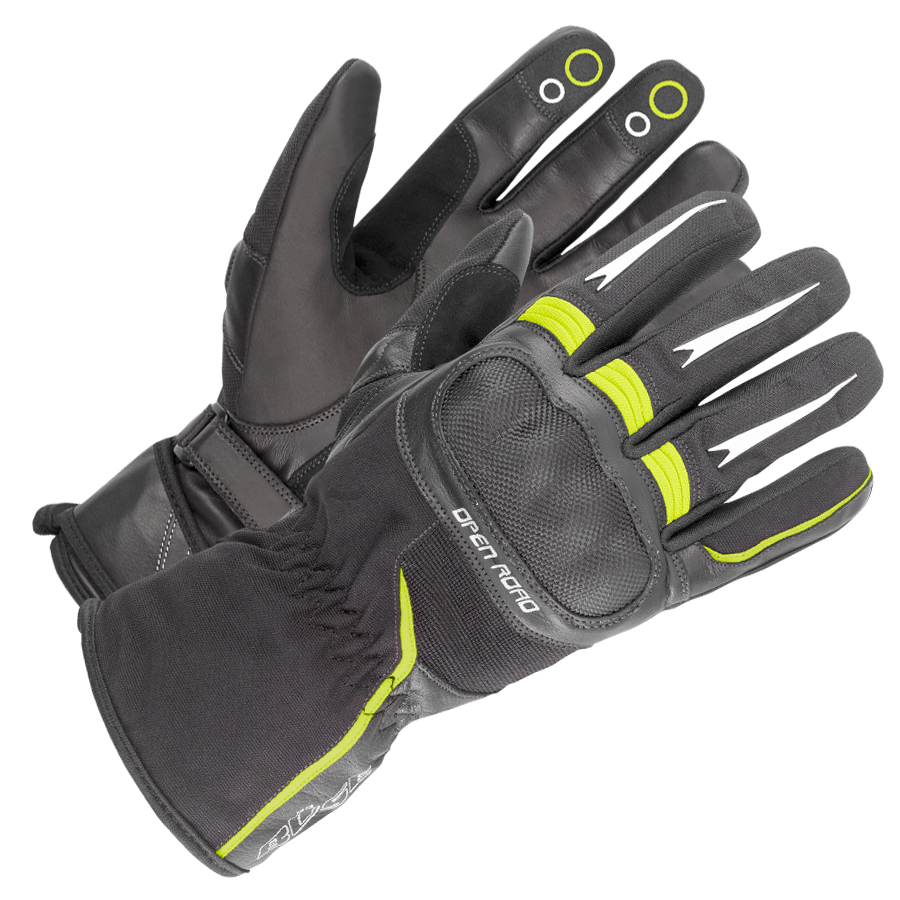 Büse MC Gloves Open Road Touring Black /Flenfluentia