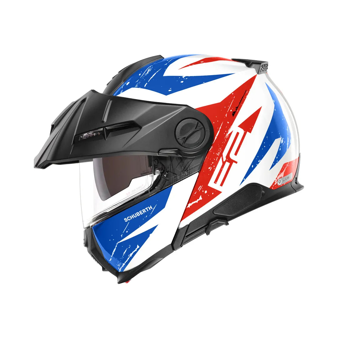 Schuberth Avoable MC -kypärä E2 Explorer Blue /Red