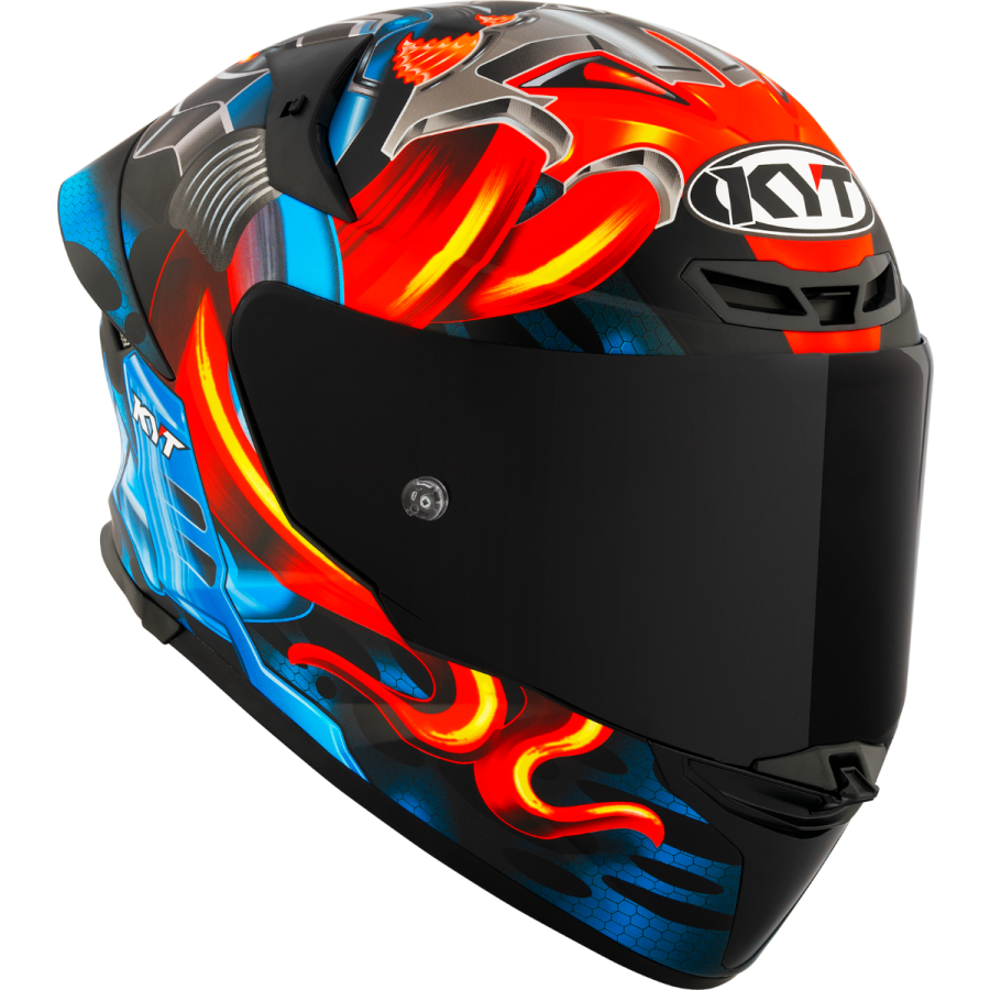 Kyt Integral MC Helmet TT-Revo Gear E6 Black /Red /Blue