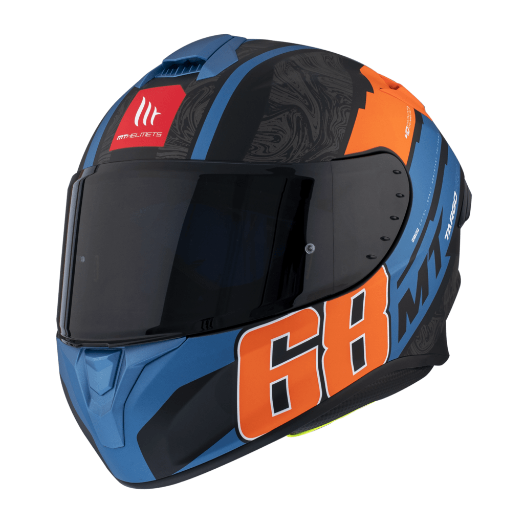 Mt Helmets Integral MC Helmet Targo Pro Welcome Orange