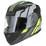 Rocc 416 Integraal MC Helm Matt Black /Flun -