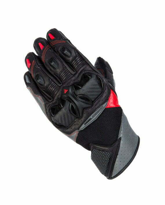 Rebelhorn MC Gloves Flux II musta /punainen