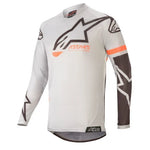 Alpinestars Racer Tech Compass -pusero vaaleanharmaa/musta