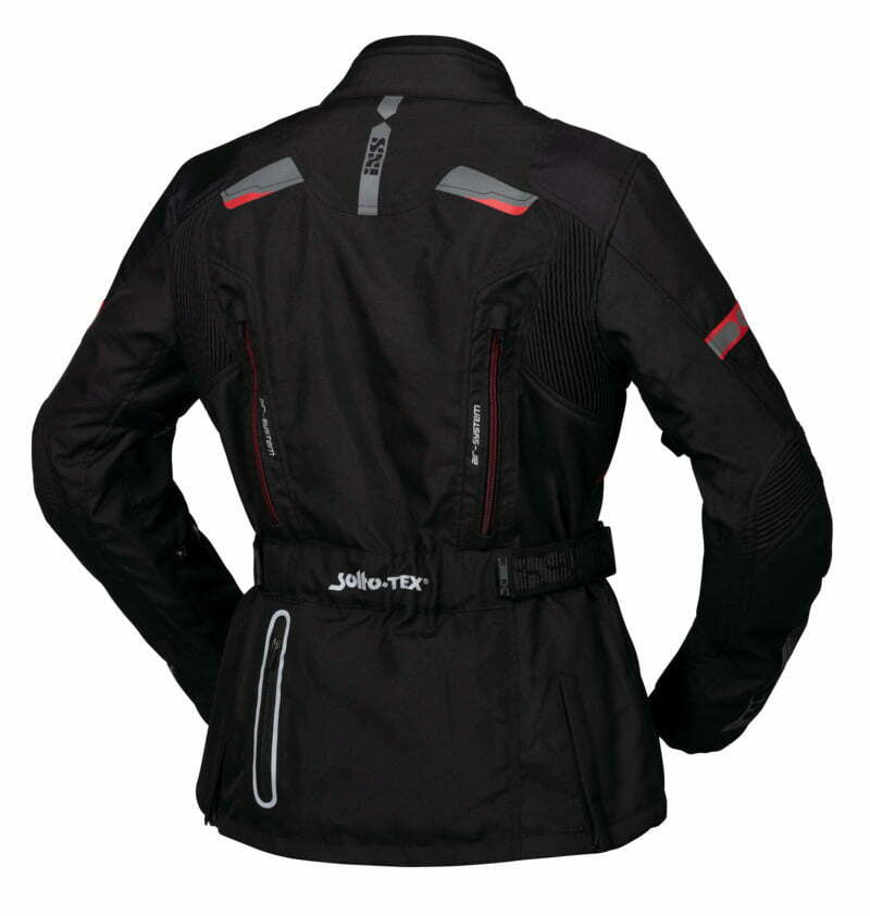 IXS Lady Textile MC -takki Liz St Black