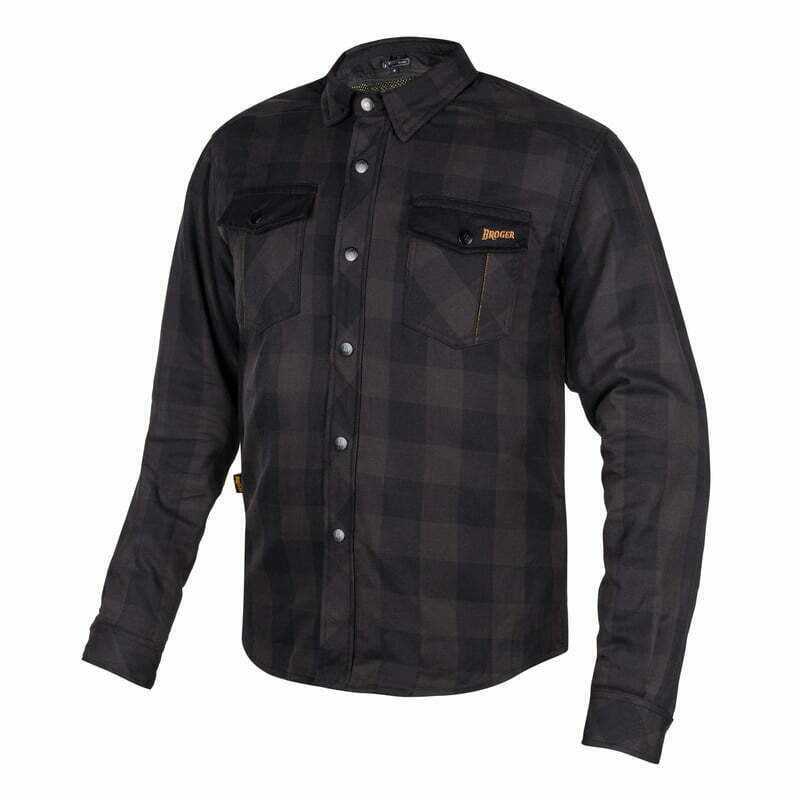 Broger Kevlar MC -paita Alaska Black /Grey