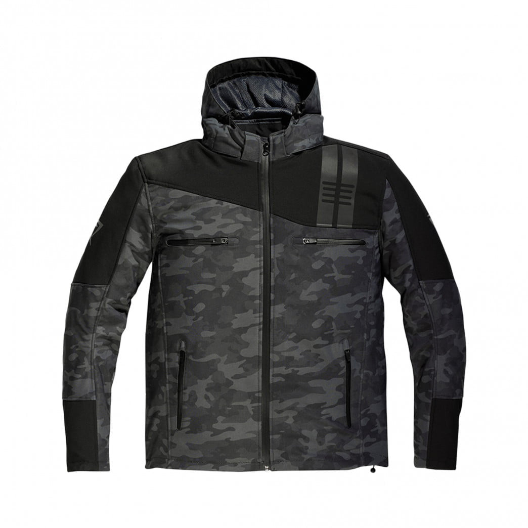 Difi Softshell MC -takki Jamie Black /Camo