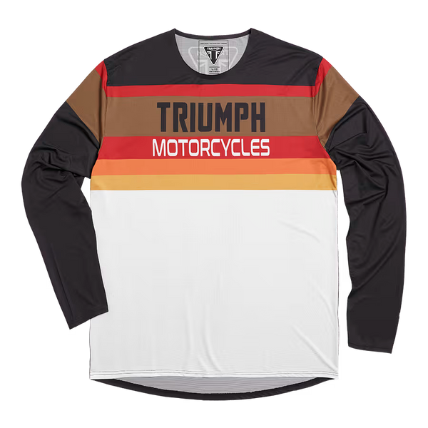 Triumph cross sweater intrepid stripe