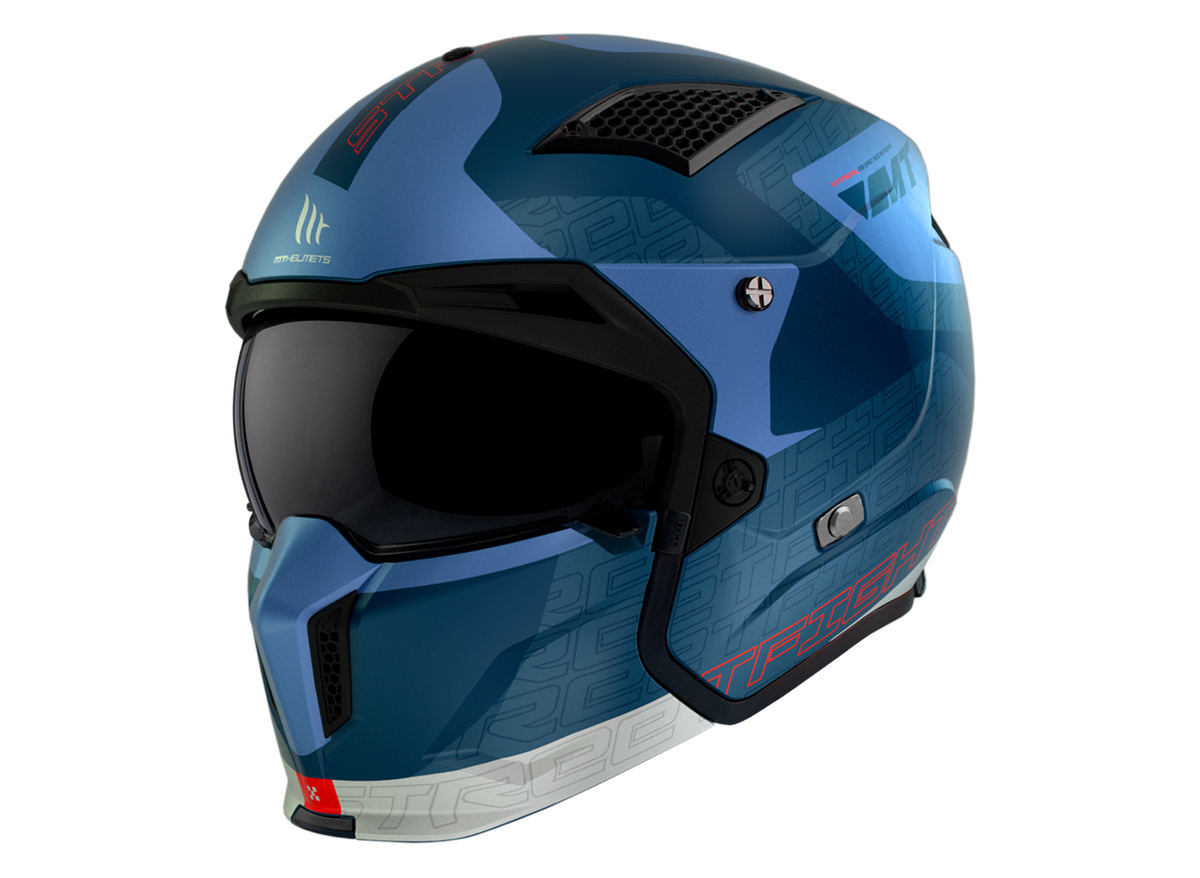 MT Helmets Open MC Helmet Streetfighter Sv S Totem C17