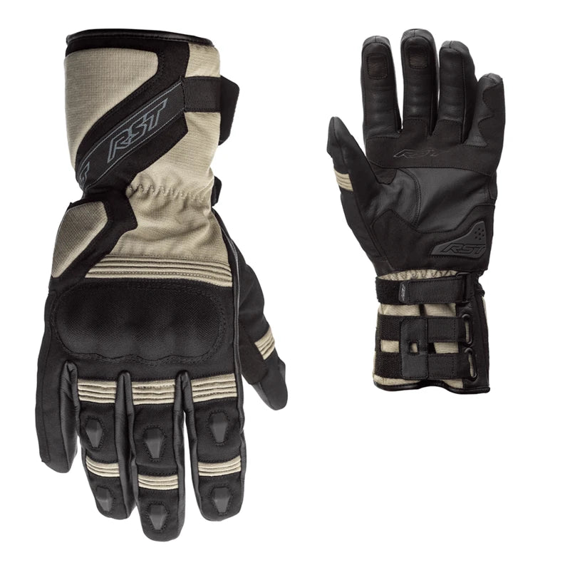 Ensimmäinen MC Gloves X-Raid-vedenpitävä musta /Beggie