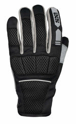 IXS MC Gloves Samur Air Musta /Harmaa