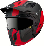 Mt Helmets Open MC Helmet Streetfighter C5 Matt Red