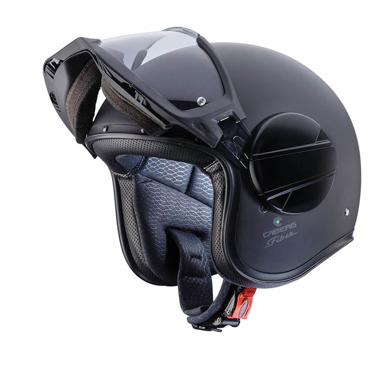 Caberg Open MC Helmet Ghost X Matt Black