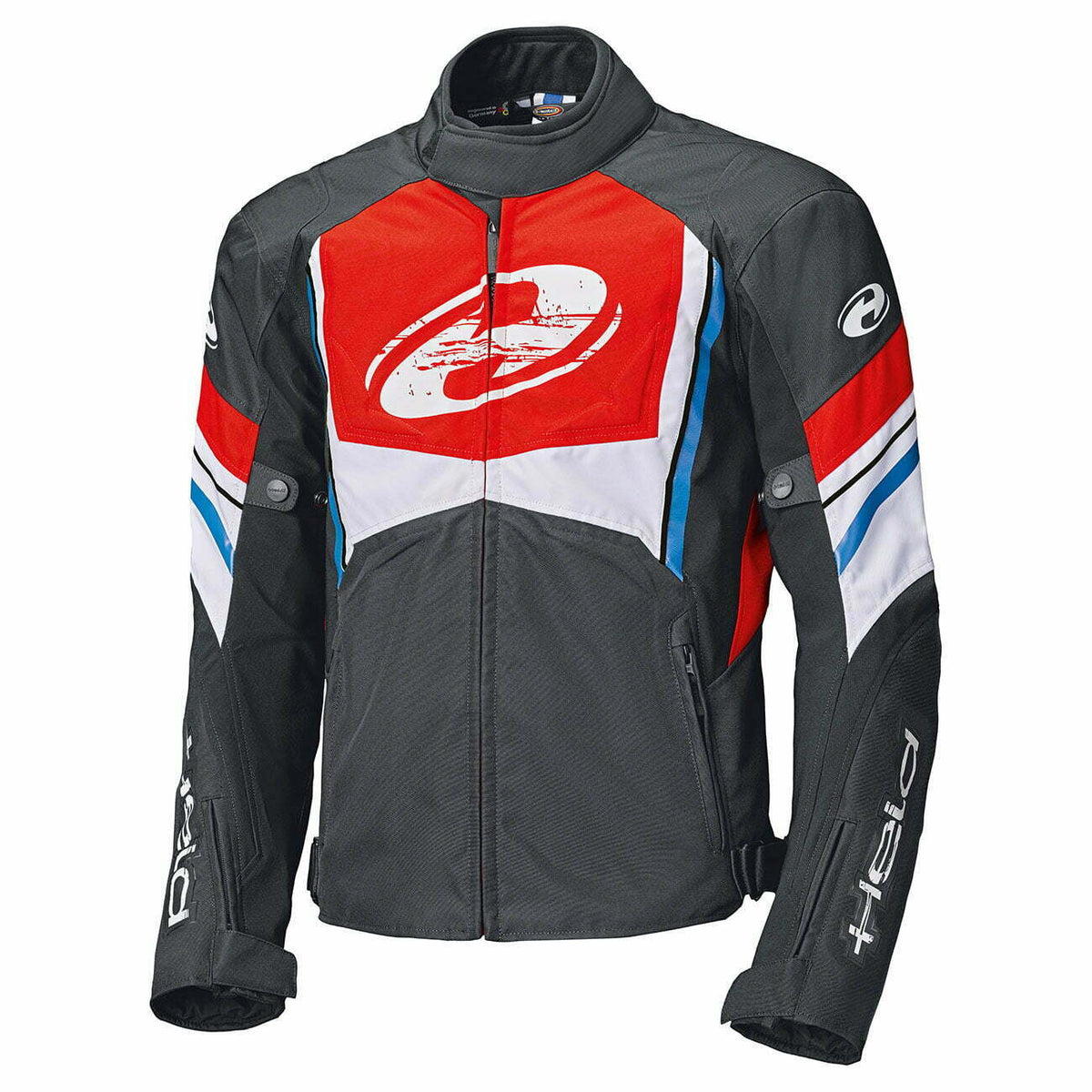 Pidetty tekstiili MC-Jacket Baxley Top Black /Red