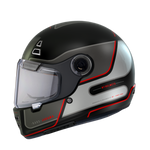 Mt Helmets Integral MC Helmet Jarama Baux E15 Red Matt