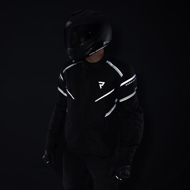 Rebelhorn Textile MC jacket Spark black