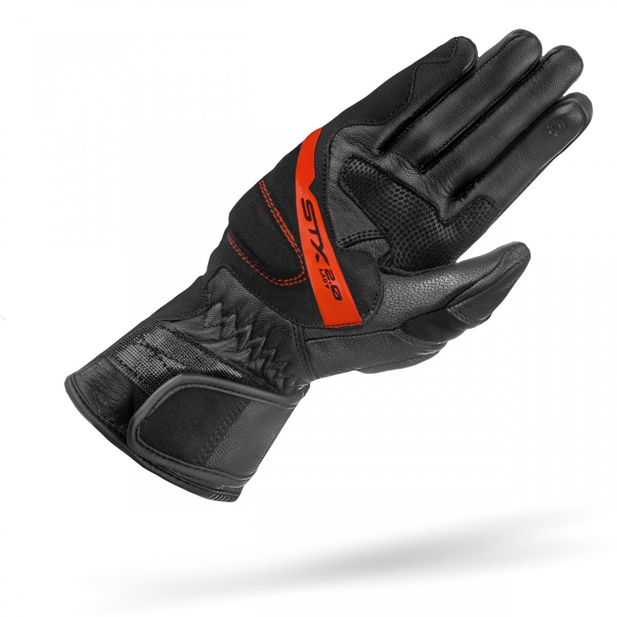 Shima Ladies Mc-Gloves STX 2.0 Musta /punainen