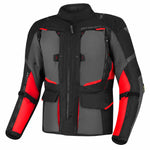 Shima Textile MC-Jacket Hero 2.0 Musta /punainen