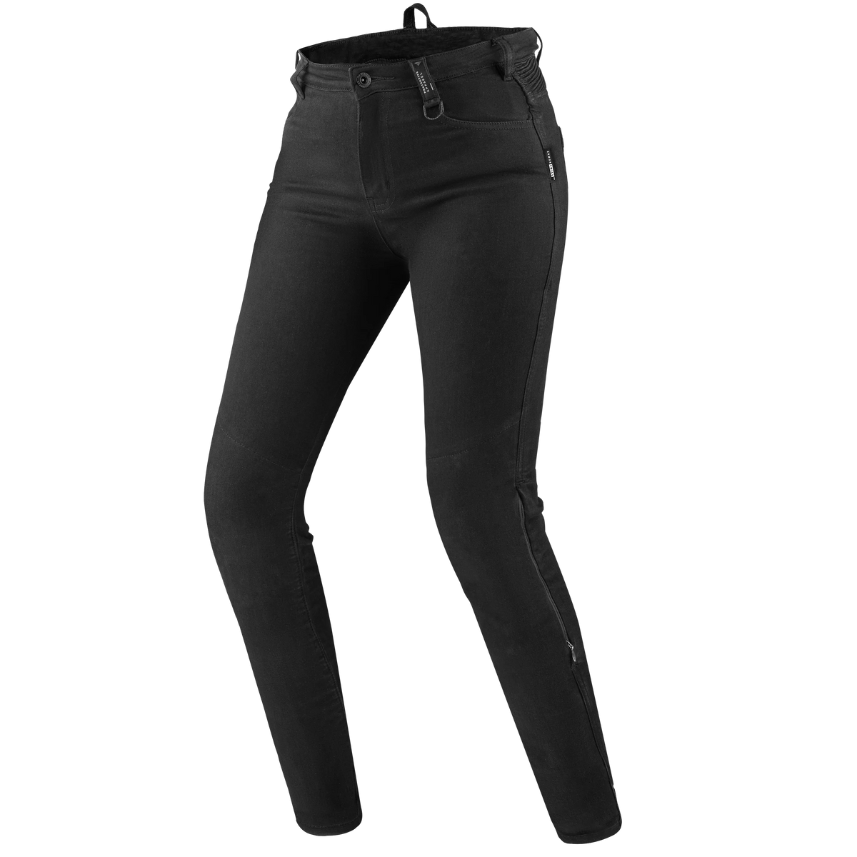 Shima Lady Kevlar Mc-Jeans Flexx Black