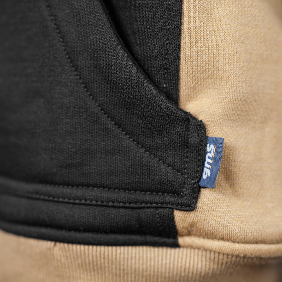 GMS Kevlar MC-Hoodie Grizzly Black /Beggie