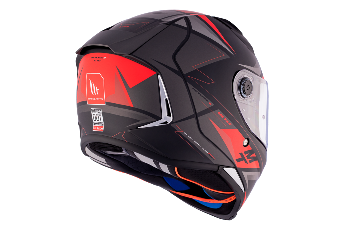 Mt Helmets Integral MC Helmet Revenge 2 Hatax B5