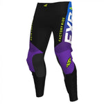 FXR Helium MX Cross -housut 20 Musta /violetti /sininen haalistuminen