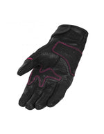 Seca Dam MC Gloves Axis mesh II musta /vaaleanpunainen