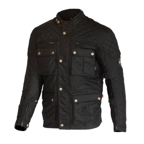 Wax jacket Merlin Edale II Black