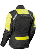 Difi Dam Textile MC jacket Compass Black /Flu