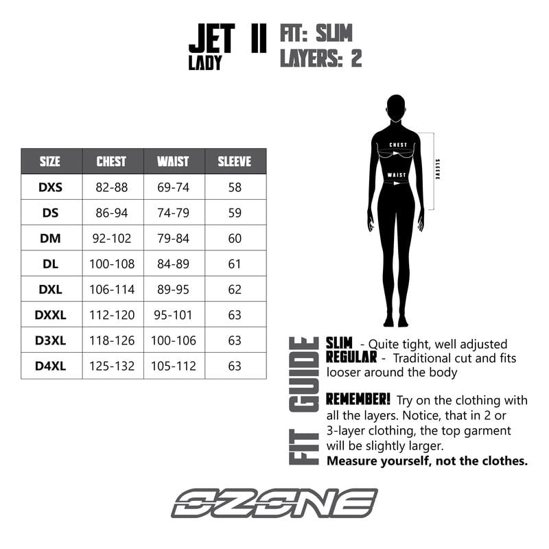 Ozone Dam Textil Mc-Takki Jet II Harmaa 