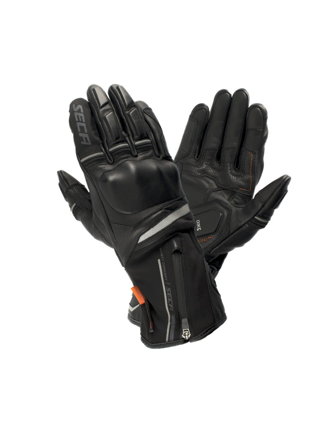 Seca MC-Gloves Storm HTX Black