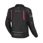 Seca Textile MC -takki Aero Pro Black /Red