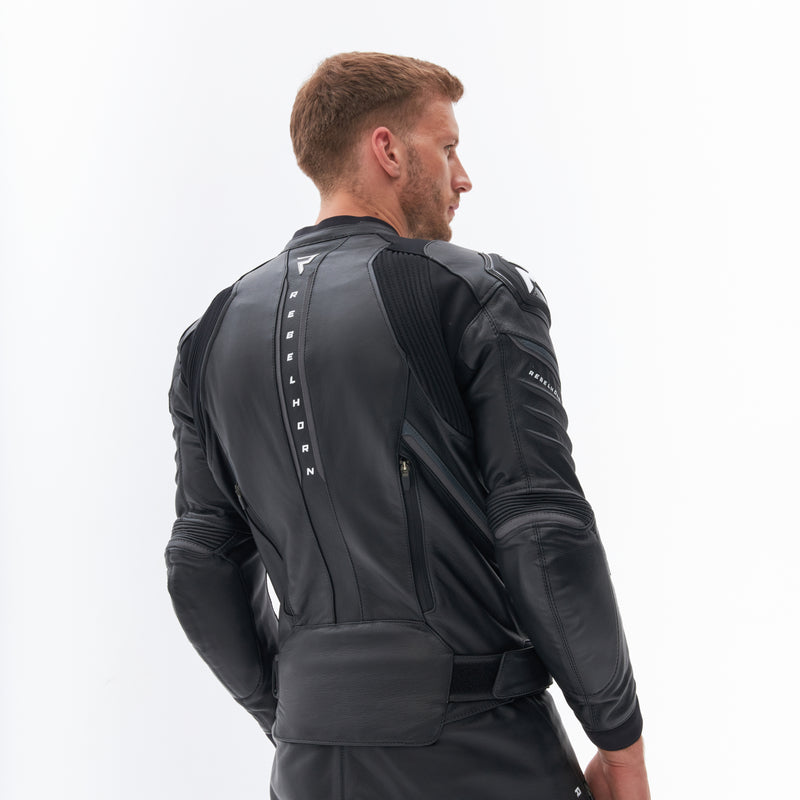 Rebelhorn mc-leather jacket veloce black