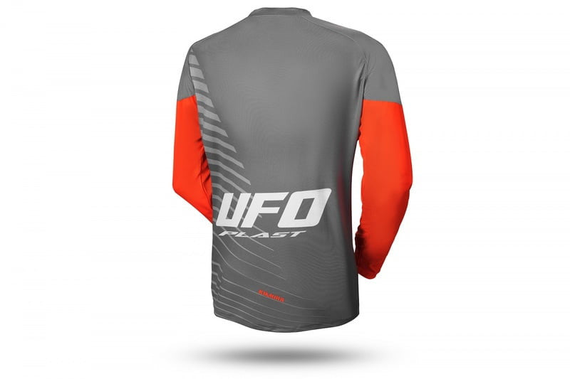 UFO Kid Cross -paita Kimura Jersey Grey /Oranssi