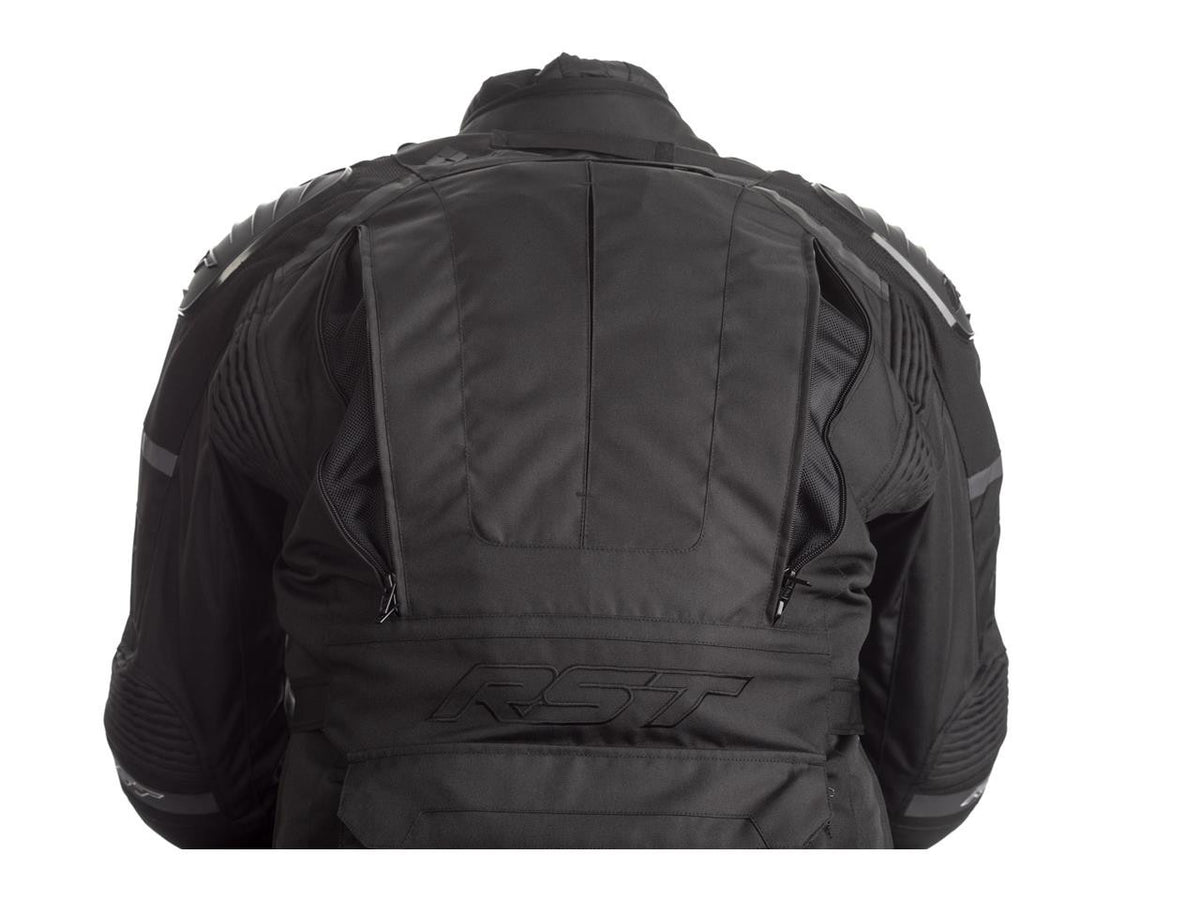 RST Airbag Textile MC jacket Adventure-X Black